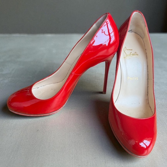 Tomato Red Pumps - Picture 2 of 7